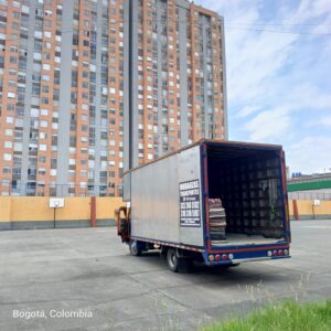 Flota moderna de camiones